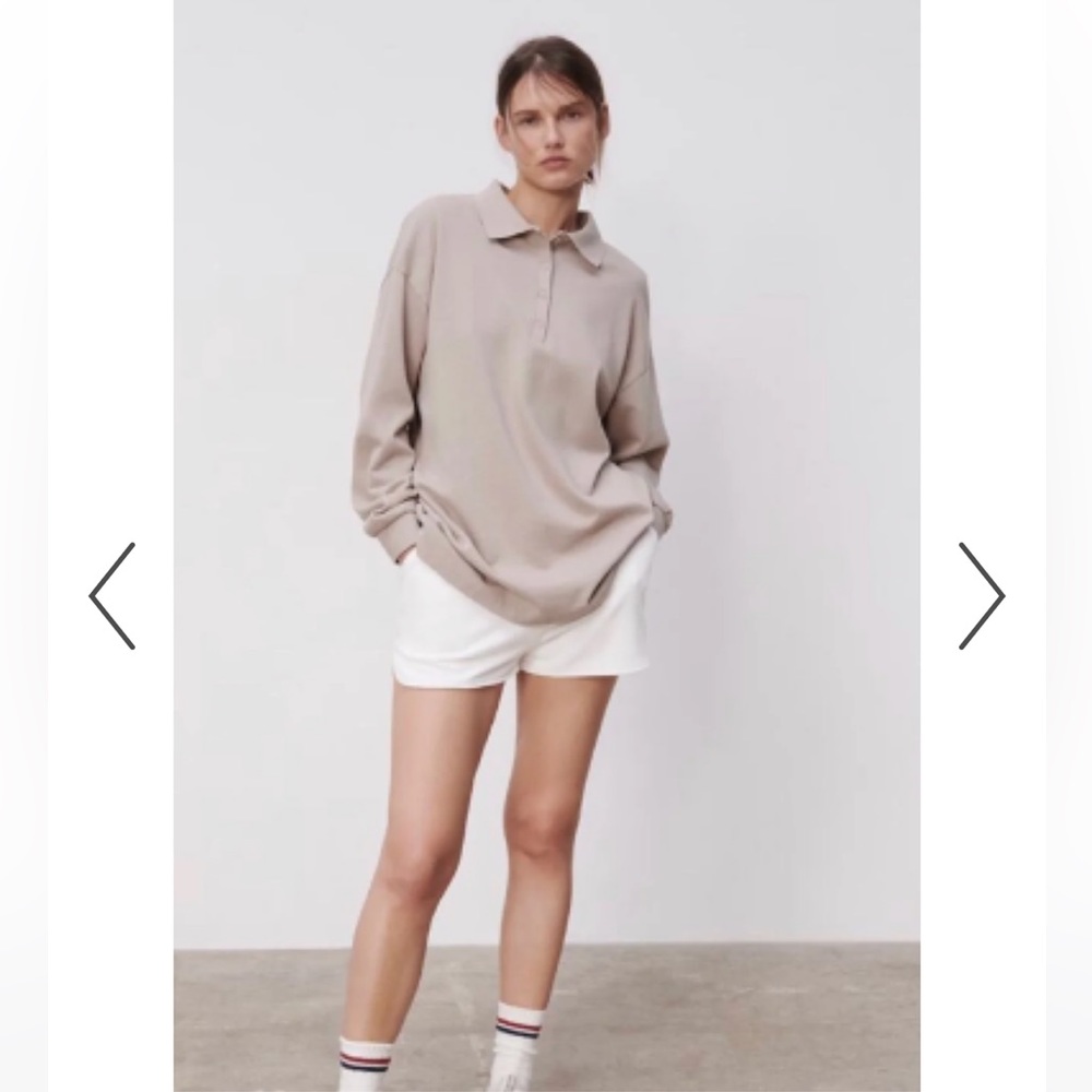 COPY - Zara Polo Collar Sweatshirt